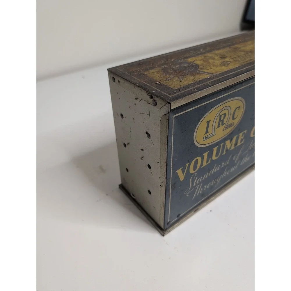 Vintage IRC Volume Control Kit Parts & Display Countertop Metal Case 1940's